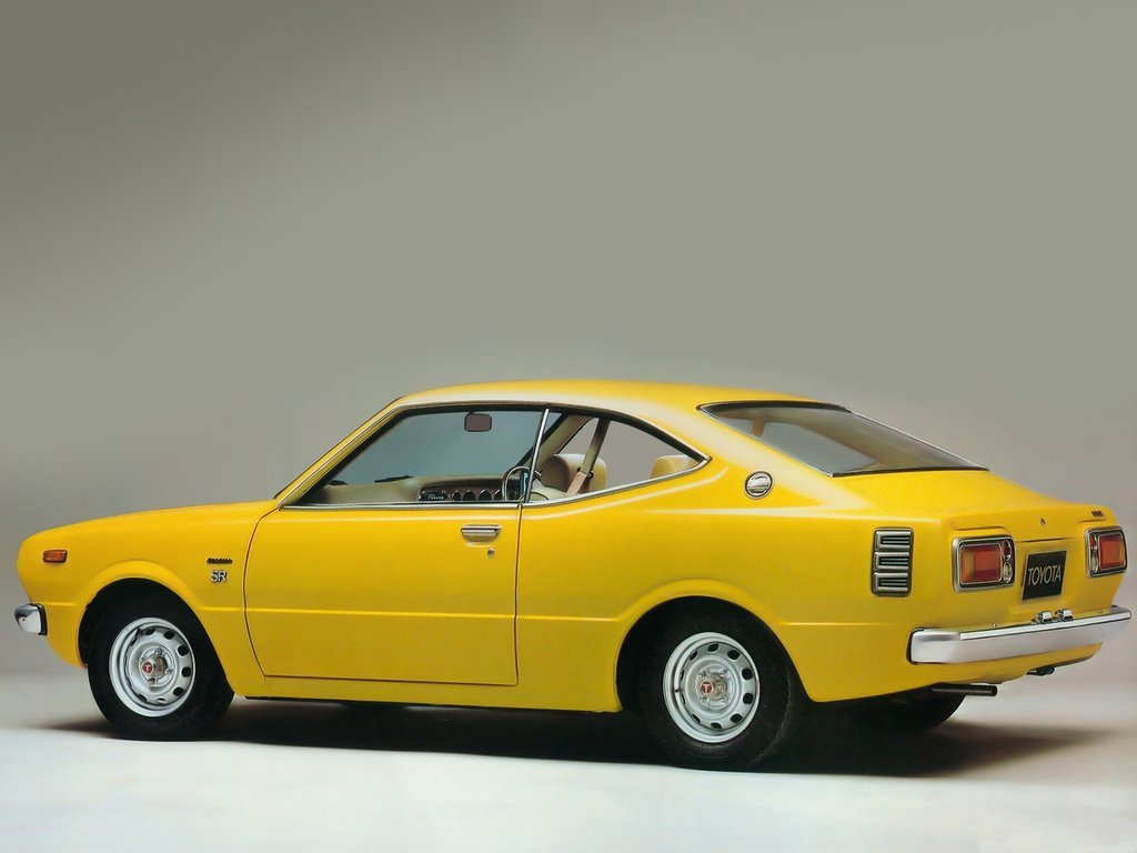 хэтчбек 3 дв. Toyota Corolla 1974 - 1979г выпуска модификация 1.2 MT (54 л.с.)