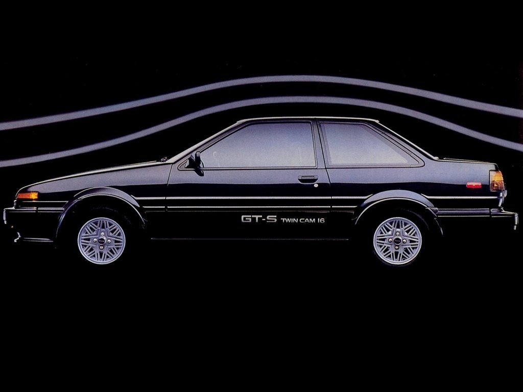 купе Toyota Corolla 1983 - 1987г выпуска модификация 1.5 AT (75 л.с.)