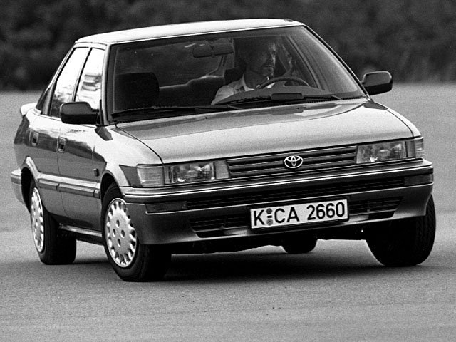 хэтчбек 5 дв. Toyota Corolla 1987 - 1991г выпуска модификация 1.6 MT (105 л.с.)