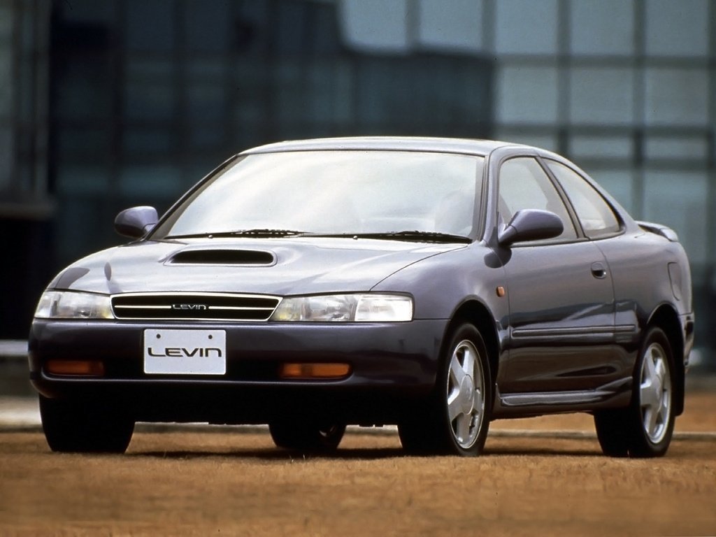 купе Levin Toyota Corolla 1991 - 1997г выпуска модификация 1.5 AT (105 л.с.)