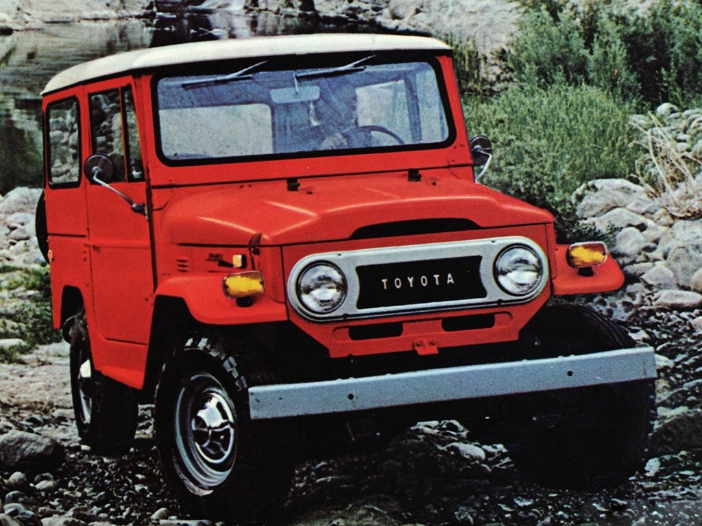 внедорожник Toyota Land Cruiser 1960 - 1984г выпуска модификация 3.9 MT (125 л.с.) 4×4
