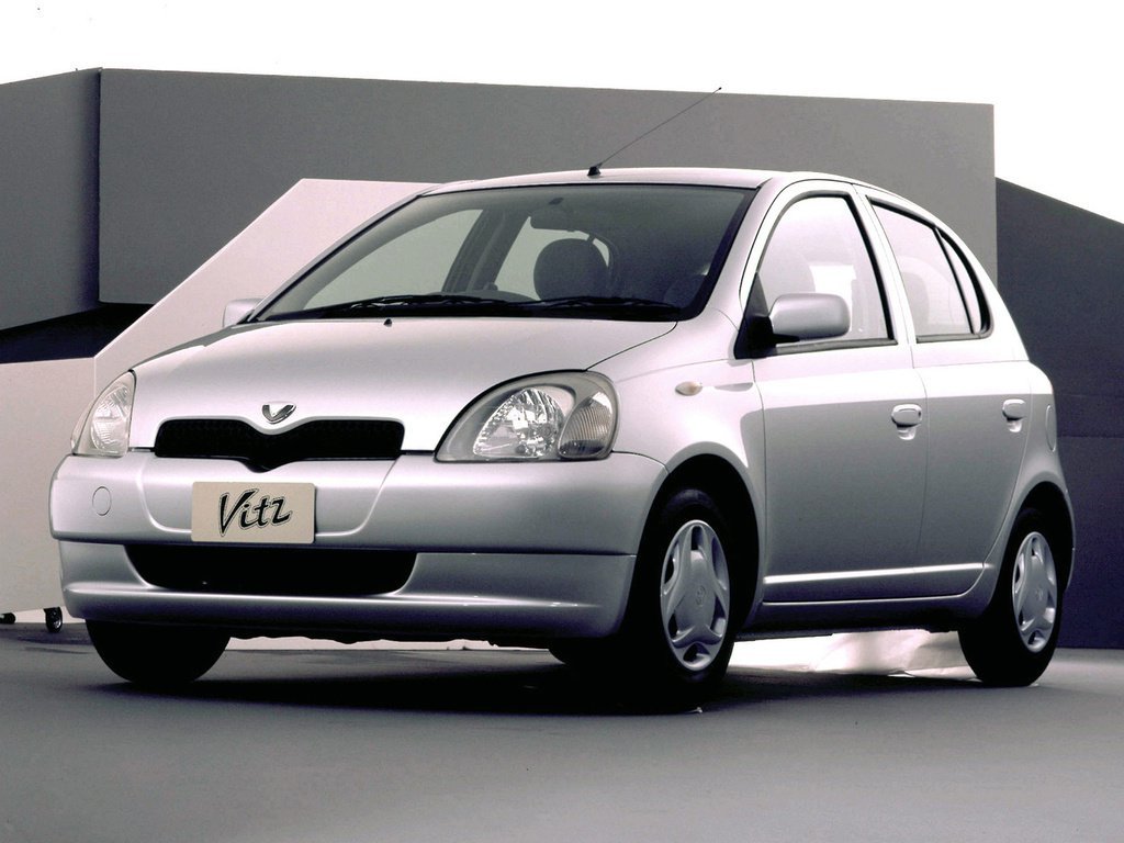 хэтчбек 5 дв. Toyota Vitz 1998 - 2005г выпуска модификация 1.0 AT (68 л.с.)