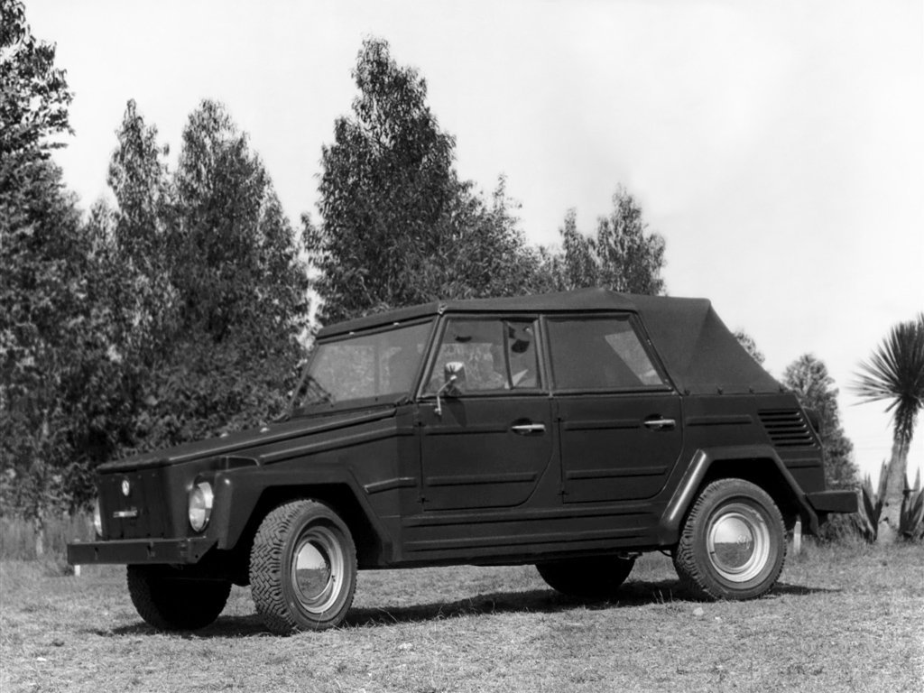 кабриолет Volkswagen 181 1969 - 1979г выпуска модификация 1.5 MT (44 л.с.)