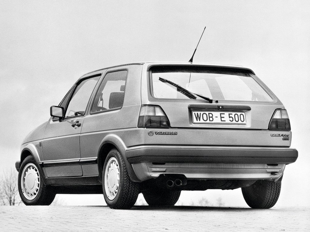 хэтчбек 3 дв. Volkswagen Golf GTI 1984 - 1992г выпуска модификация 1.8 AT (105 л.с.)